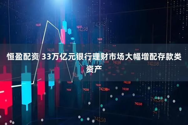 恒盈配资 33万亿元银行理财市场大幅增配存款类资产